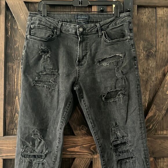 Aeropostale skinny distressed Jeans 34x32 - Picture 2 of 14